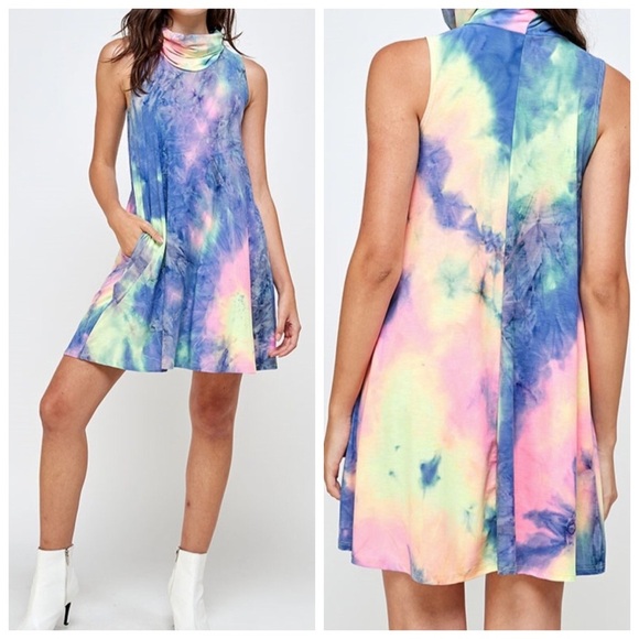🆕Just In-Plus Size multi color shift dress - Picture 2 of 5